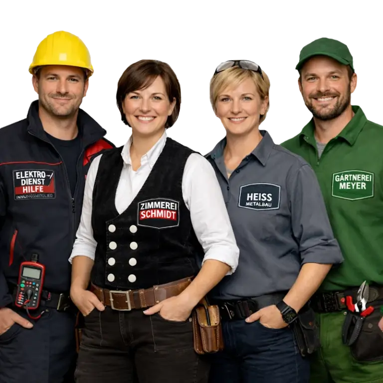 Beruckte Arbeitskleidung für Handwerker