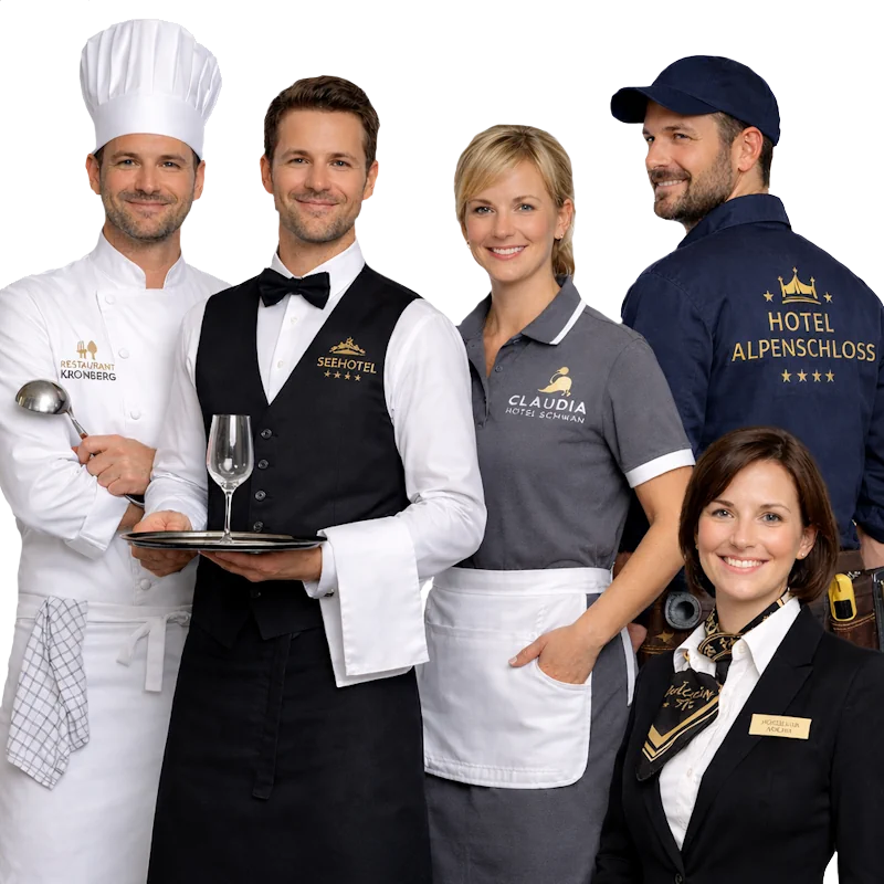 hotellerie arbeitskleidung