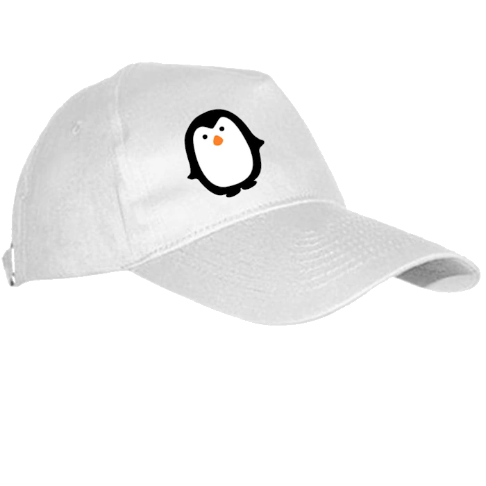 Bedruckte Kindersonnencap mit Kitalogo