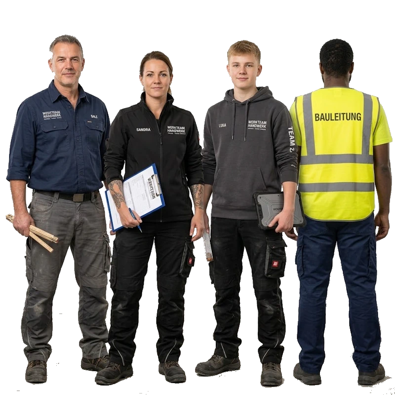Basics für Handwerker bedruckt