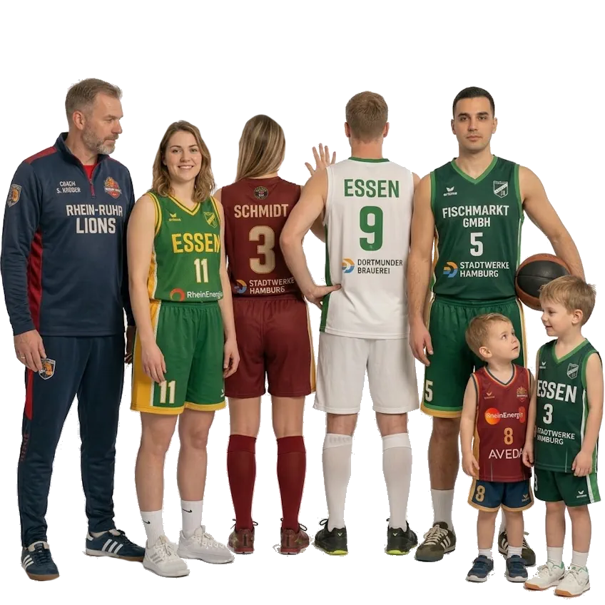 Individuelle Basketballtrikots bedrucken lassen