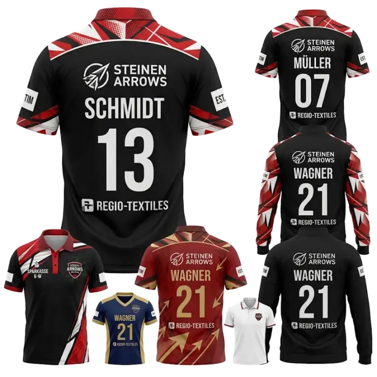 Dart-Shirts für Vereine